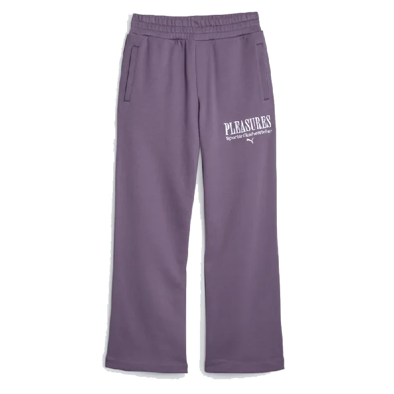 Puma Puma X Pleasures Womens Sweatpants Purple Charcoal