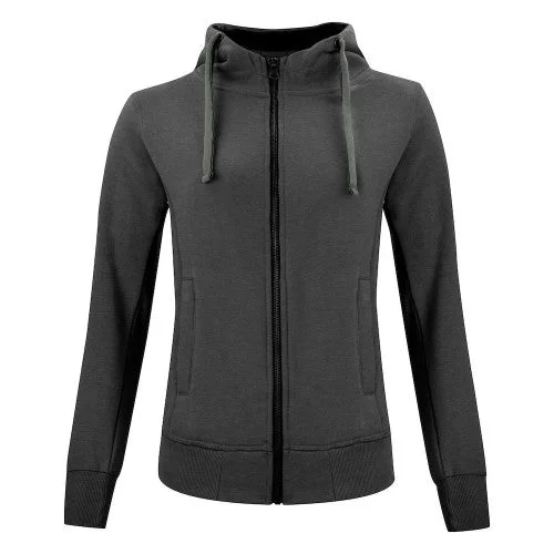 Clique Womens/Ladies Classic Melange Full Zip Hoodie