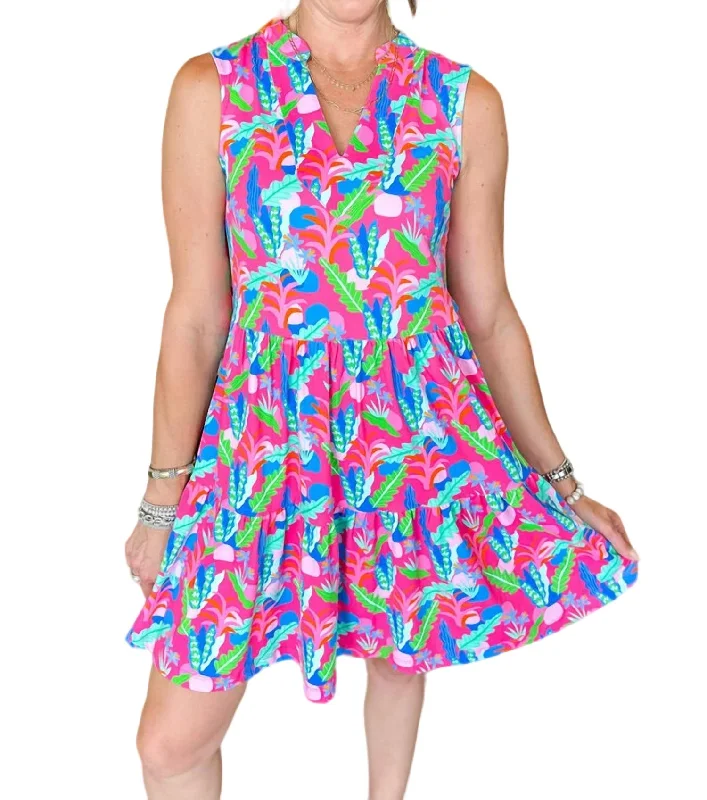 Newport Tide Dress In Island Dreams