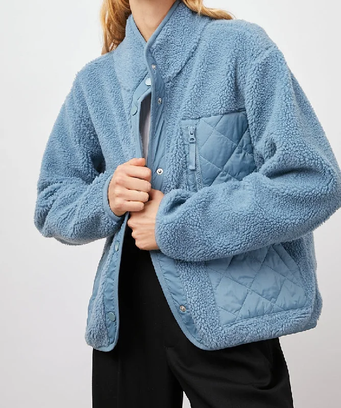 LOREN JACKET - STEEL BLUE