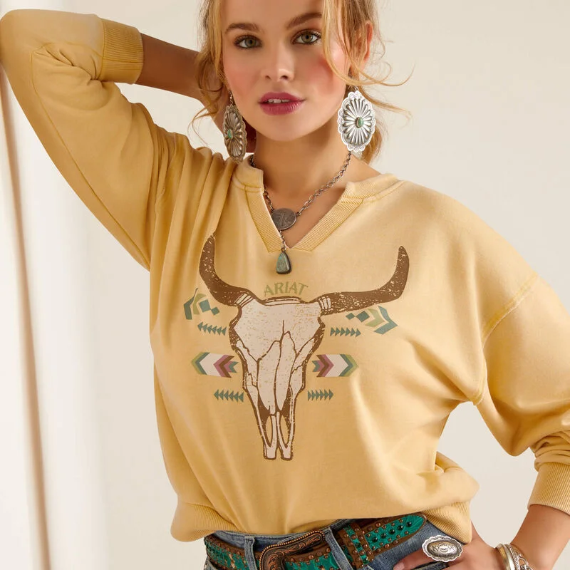 Ladies Ariat Bandana Sweatshirt - 10048623