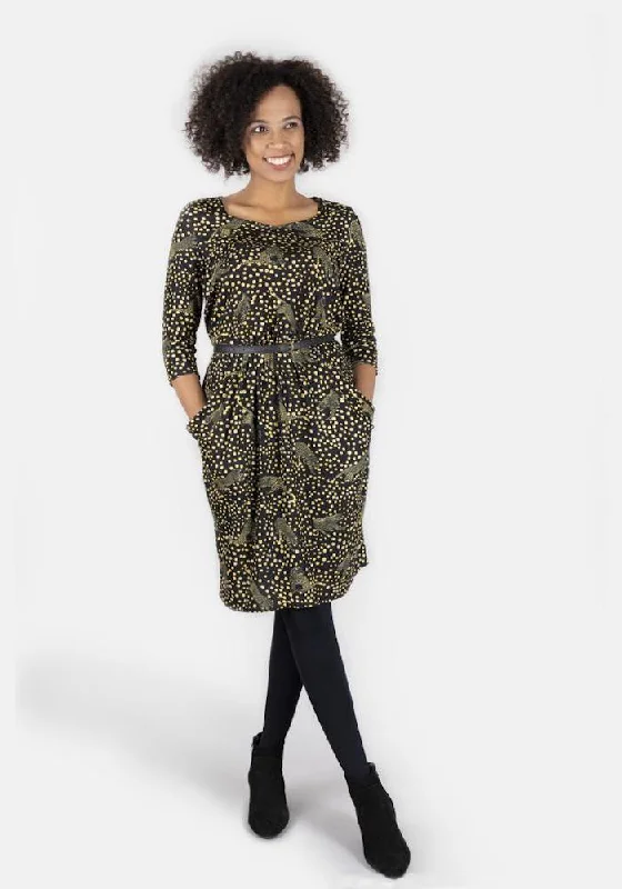 Laura Leopard Print Dress