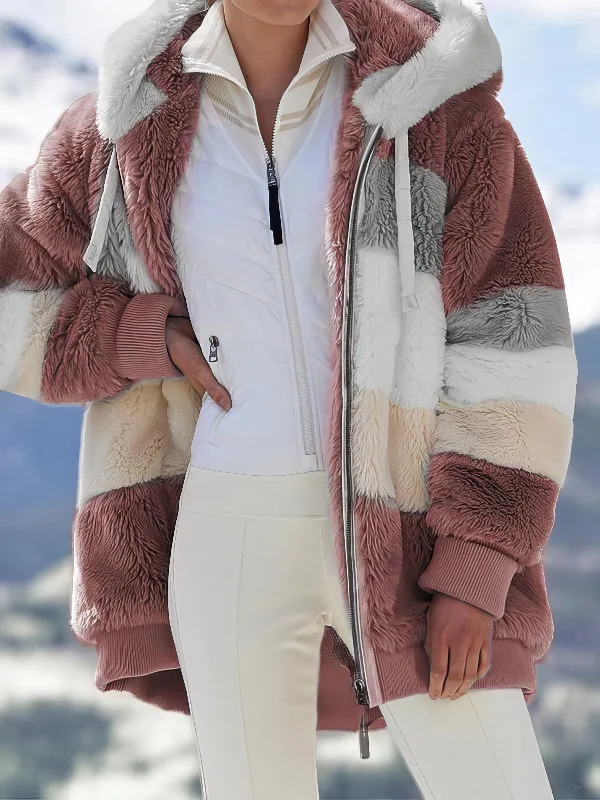 Soft Fluffy Sherpa Jacket for Women