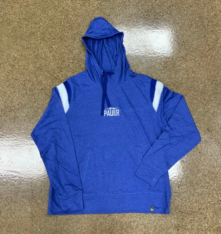 Pauer Womans Blue New Era Hoodie