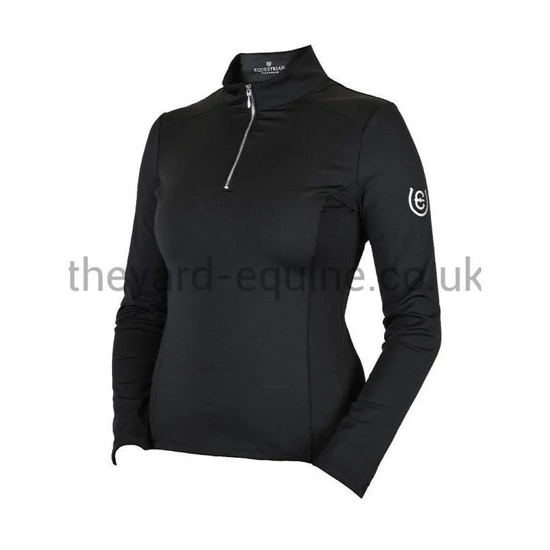 Equestrian Stockholm Vision Training Top - Black Edition