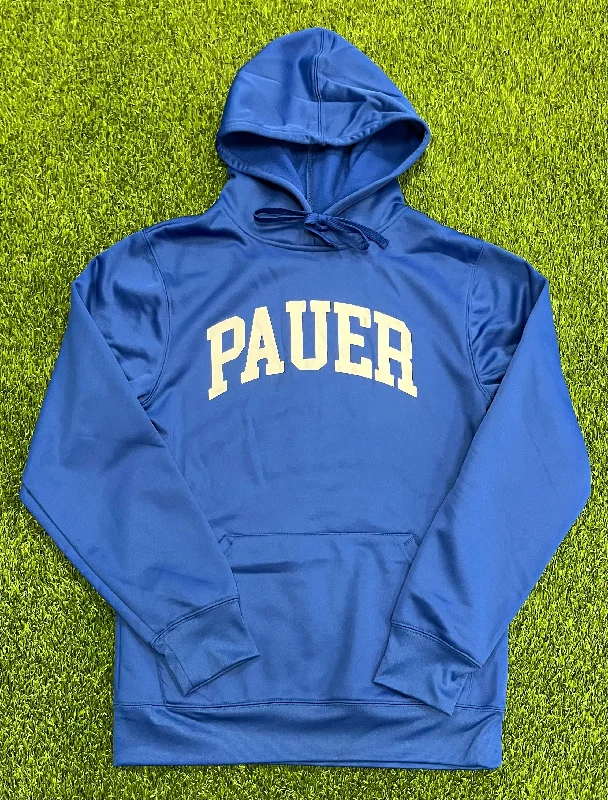 Pauer Dry Fit Lightweight Hooded Sweatshirt Royal