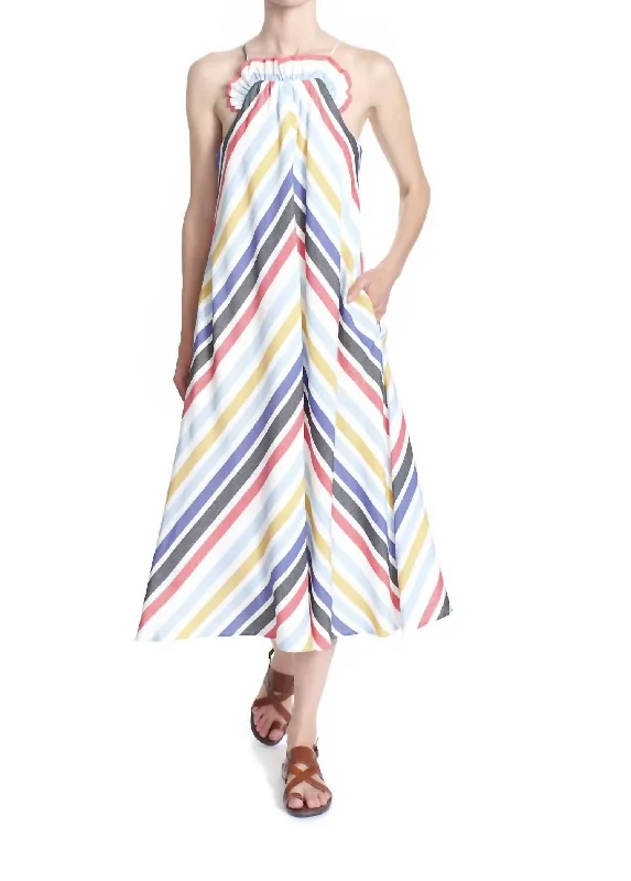 Cora Dress In Stripe