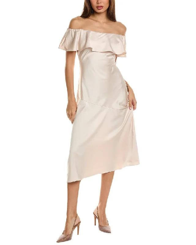 Sam Edelman Off-the-Shoulder A-Line Dress