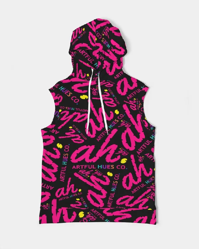 ARTFUL HUES Men's/Unisex Sleeveless Hoodie