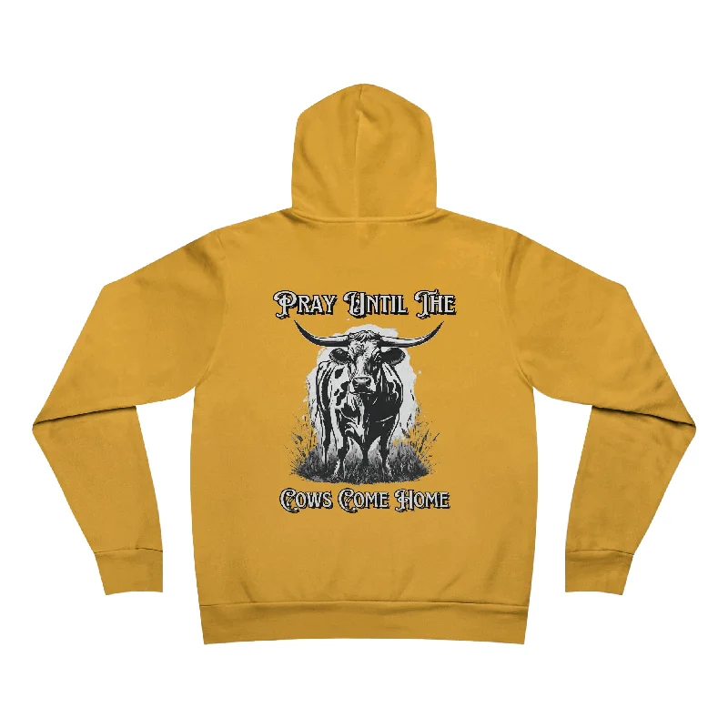 Pray Until The Cows Come Home RDG Unisex Supply Hoodie