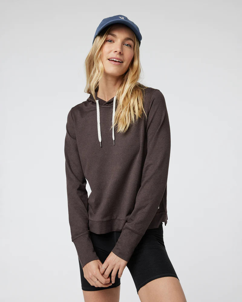 Vuori Halo Essential Hoodie - Java Heather