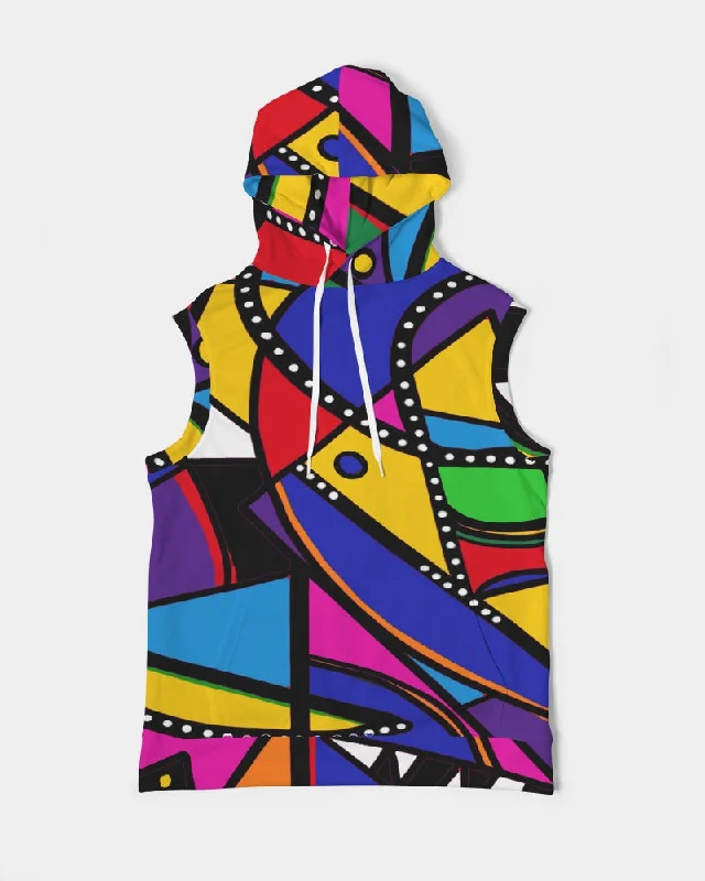 WILD KINGDOM Men's/Unisex Premium Heavyweight Sleeveless Hoodie