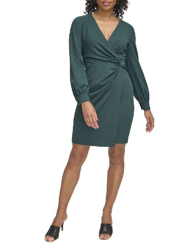 DKNY Side Knot Sheath Dress