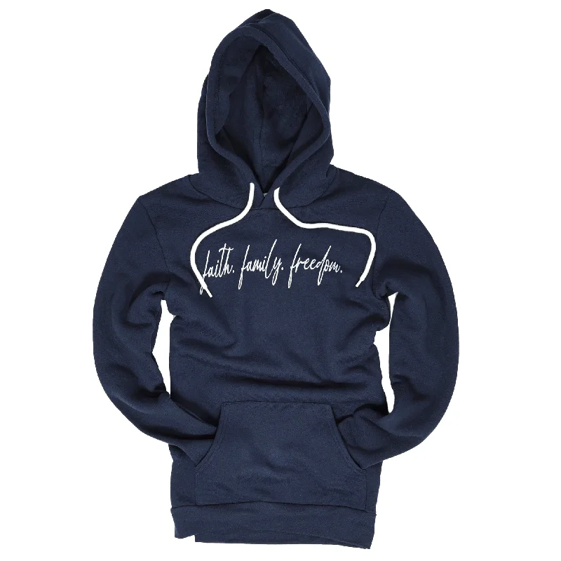 Women's Faith Family Freedom Hoodie | Made in USA