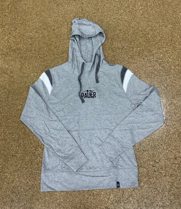 Pauer Womans Grey New Era Hoodie