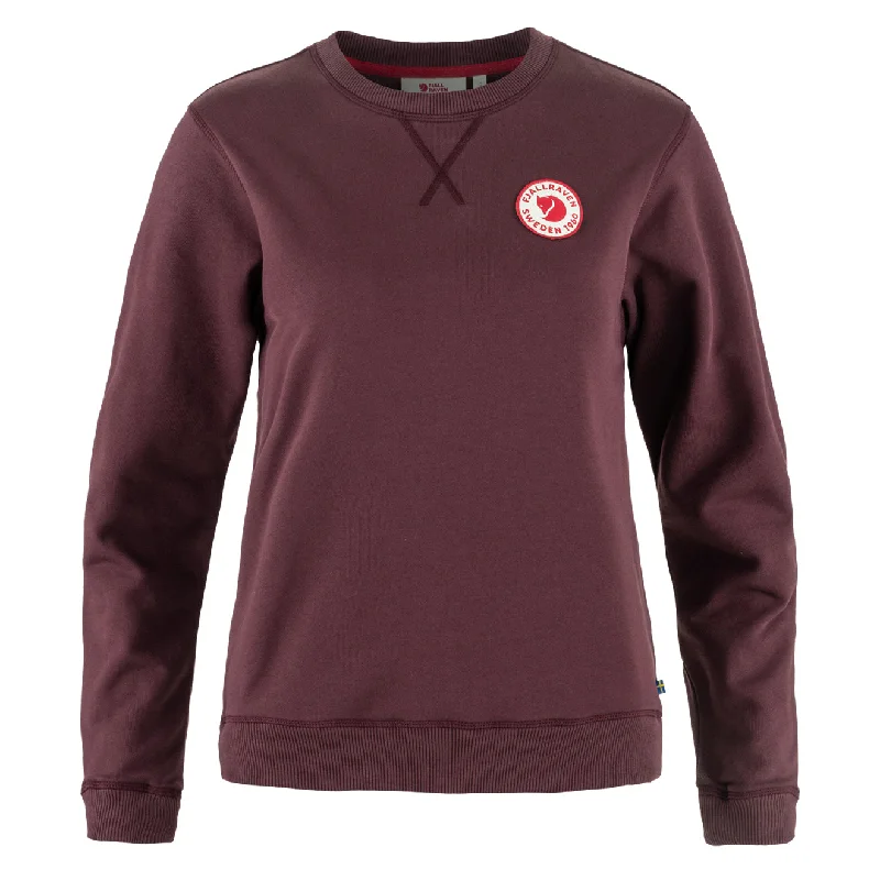 Fjallraven Womens 1960 Logo Badge Sweater Port