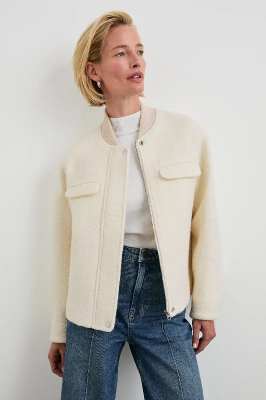 KINSLEY JACKET - IVORY