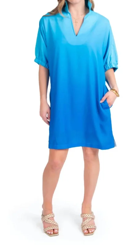 Ocean Ombré Dress