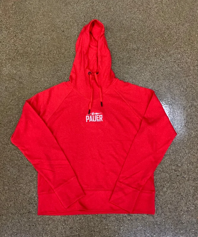 Pauer Womans Red Hoodie