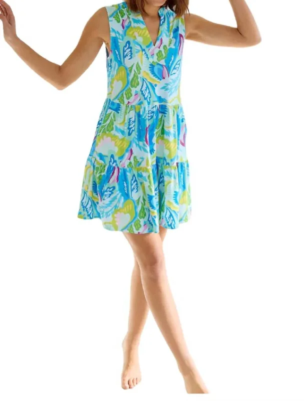 Newport Tide Dress In Chase The Tide