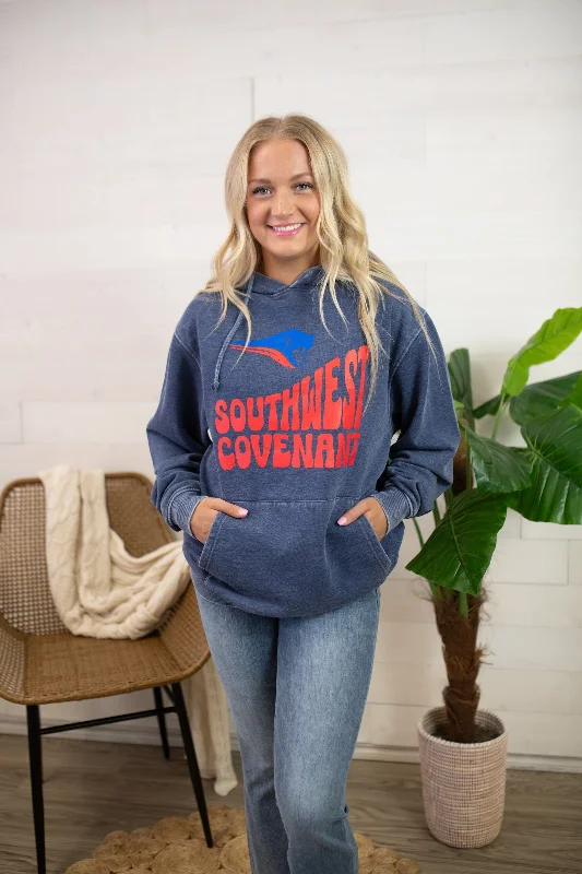 Southwest Covenant Hoodie-Navy Blue