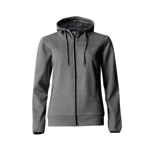 Clique Womens/Ladies Ottawa Melange Full Zip Hoodie