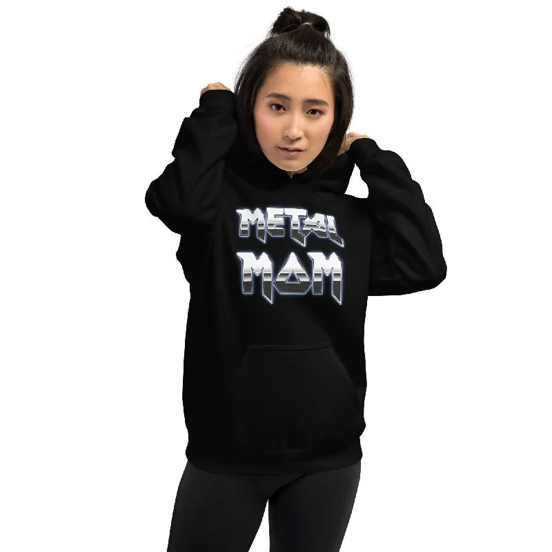 Metal Mom Heavy Metal Music Mother's Day Pullover Hoodie Sweatshirt