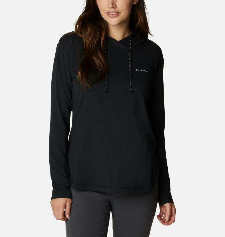 Columbia Pink Sun Trek Hooded Pullover Women 's