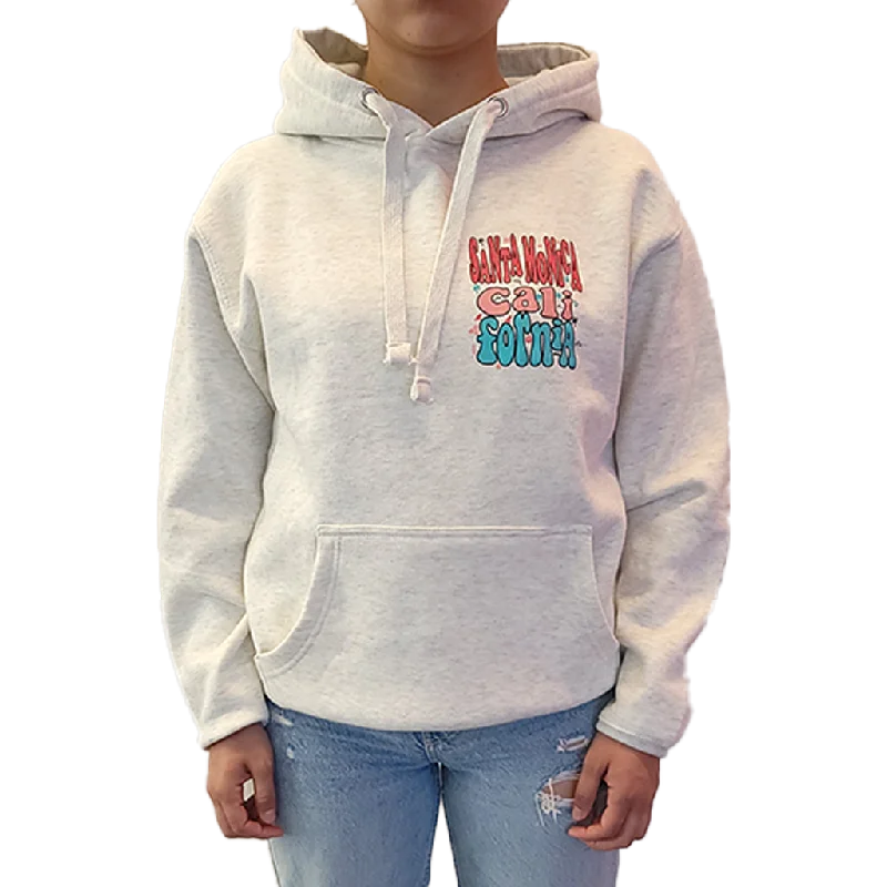 Santa Monica California Hoody - Oatmeal