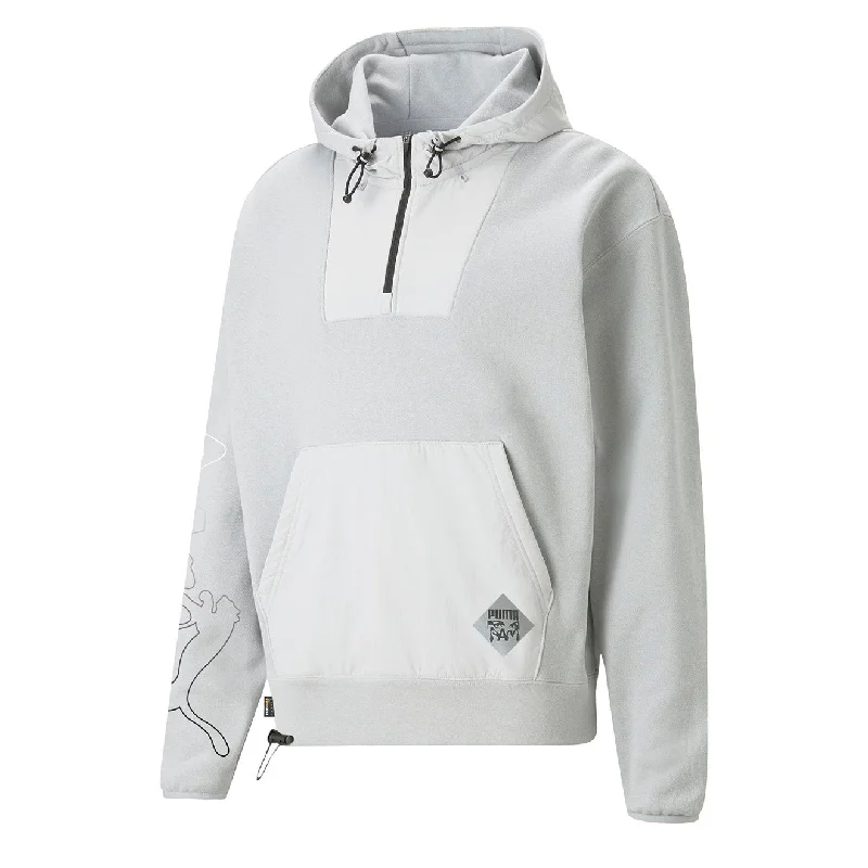 Puma x P.A.M Womens Hoodie Flat Light Gray