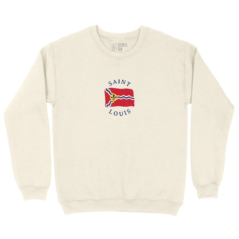 St. Louis Wavy Flag Unisex Sweatshirt