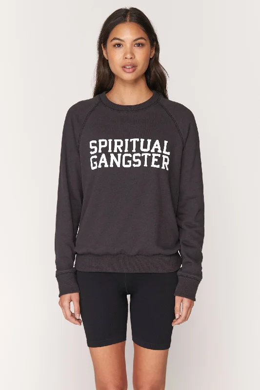 Spiritual Gangster Sweatshirt - Vintage Black