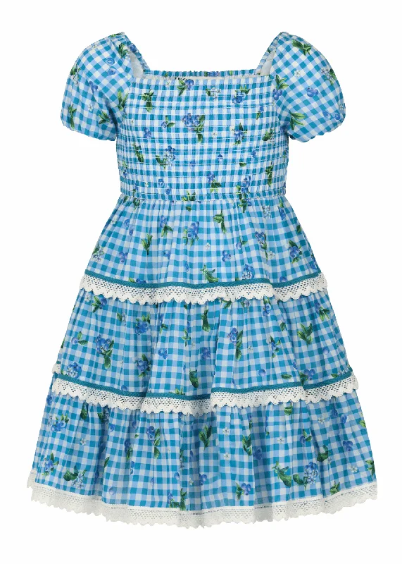 Blueberry Muffin Girls Dress