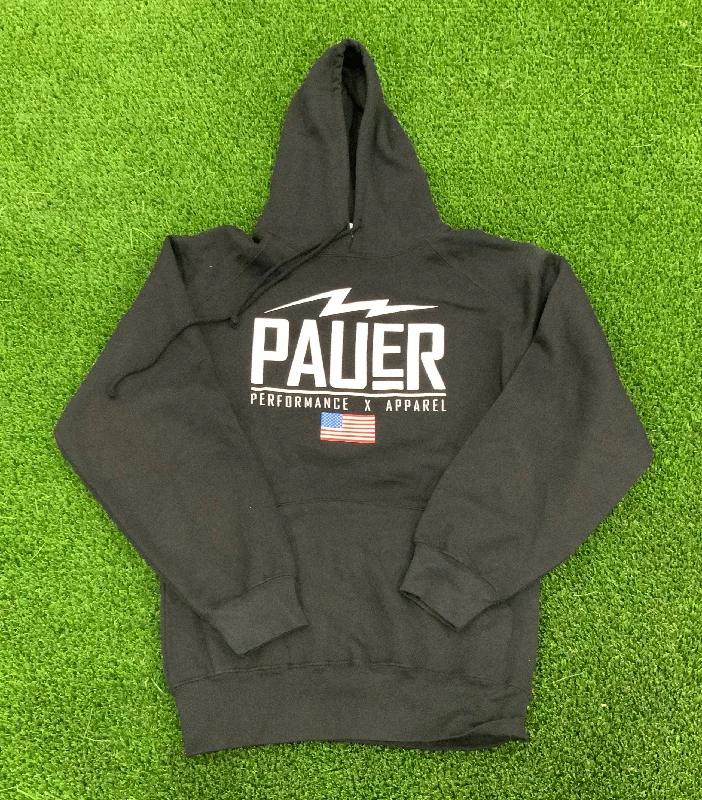 Pauer Performance Hoody Black