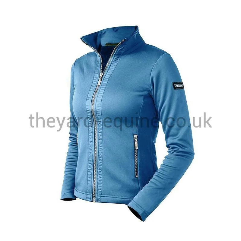 Equestrian Stockholm Fleece Jacket - Parisian Blue